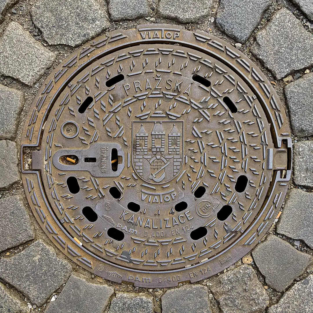Pražska Kanalizace in Prague, Czech Republic. Photo by Yuri Matrosovich