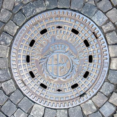 Cochem Coat of Arms Manhole Cover