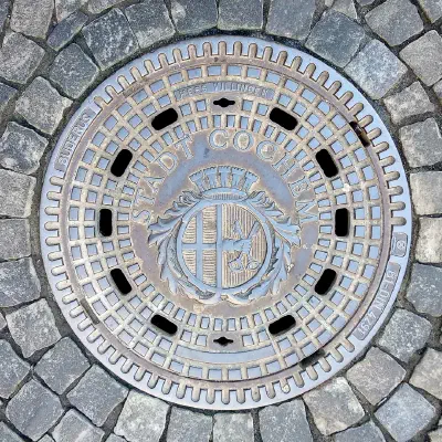 Cochem Coat of Arms Manhole Cover