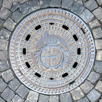 Cochem Coat of Arms Manhole Cover