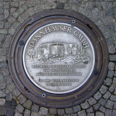 Dannhäuser GmbH ad on manhole cover
