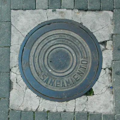 Saneamiento Small Circular Manhole Cover