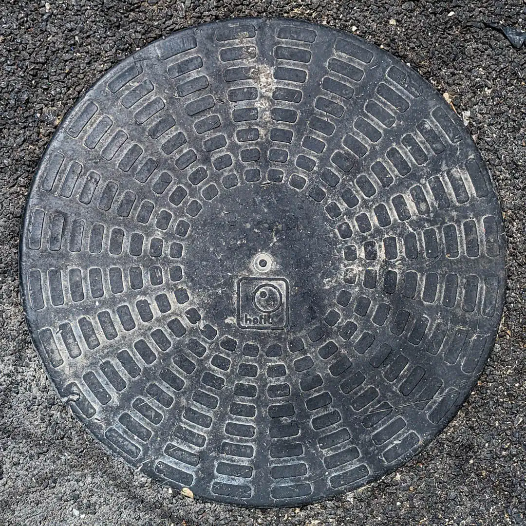 Manhole Cover in Haifa, Israel. Photo by Yuri Matrosovich