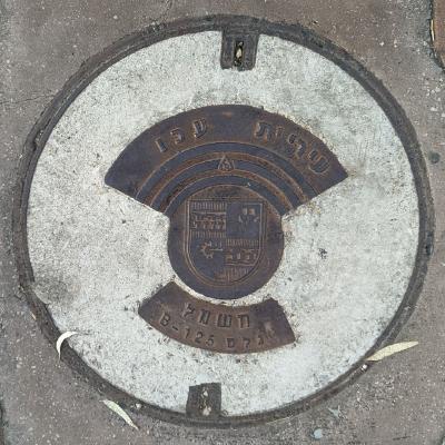 Acre Coat of Arms Manhole Cover