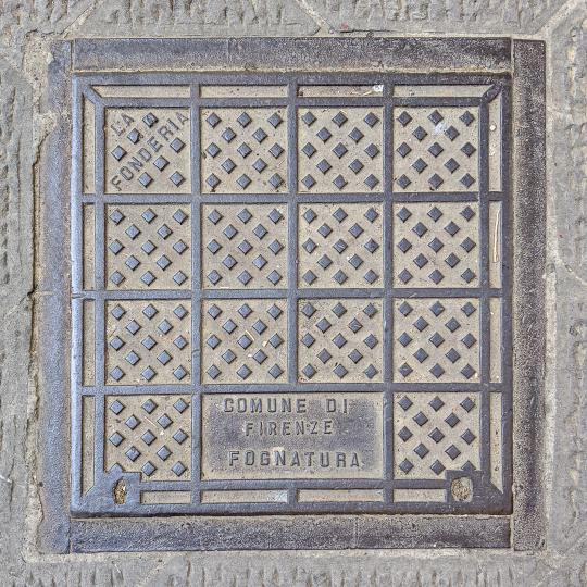 Comune di Firenze Fognatura Manhole Cover