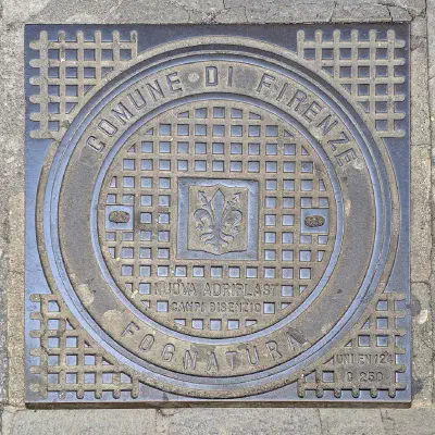 Comune di Firenze Fognatura Manhole Cover