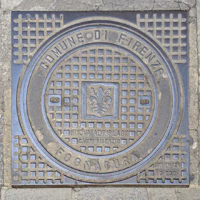 Comune di Firenze Fognatura Manhole Cover