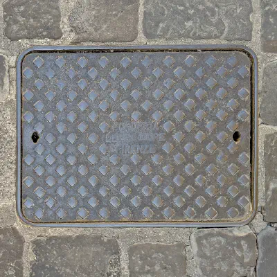 Fonderia delle Cure Firenze Manhole Cover