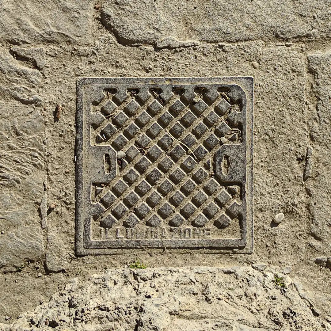 Illuminazione Manhole Cover